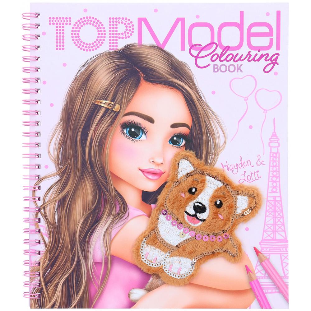 Depesche TOPModel Corgi Colouring Book 20 Pages and Stickers Ages 6+ 12083_A