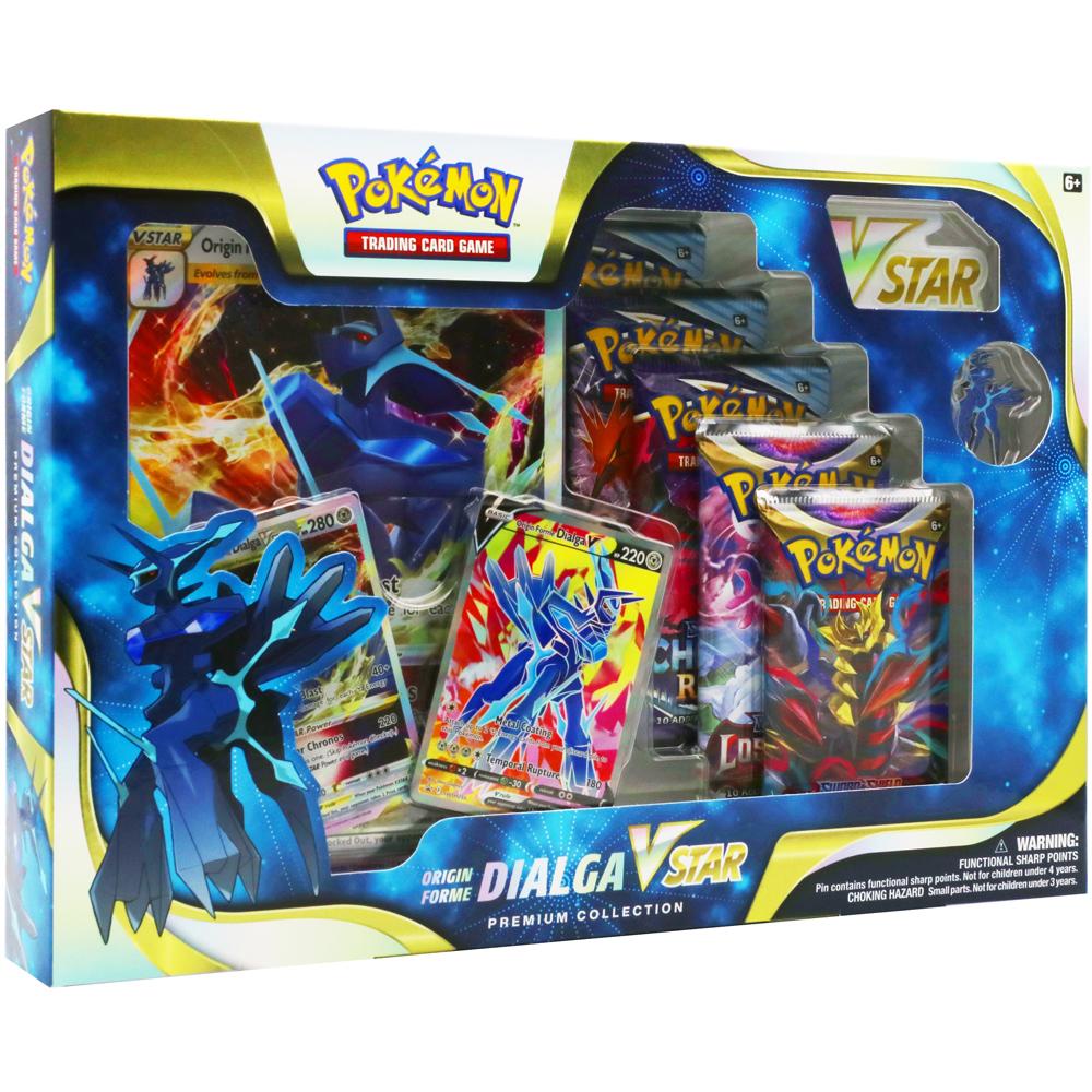 Pokémon Trading Card Game Origin Forme DIALGA VSTAR Premium Collection Box POK85075-DIALGA