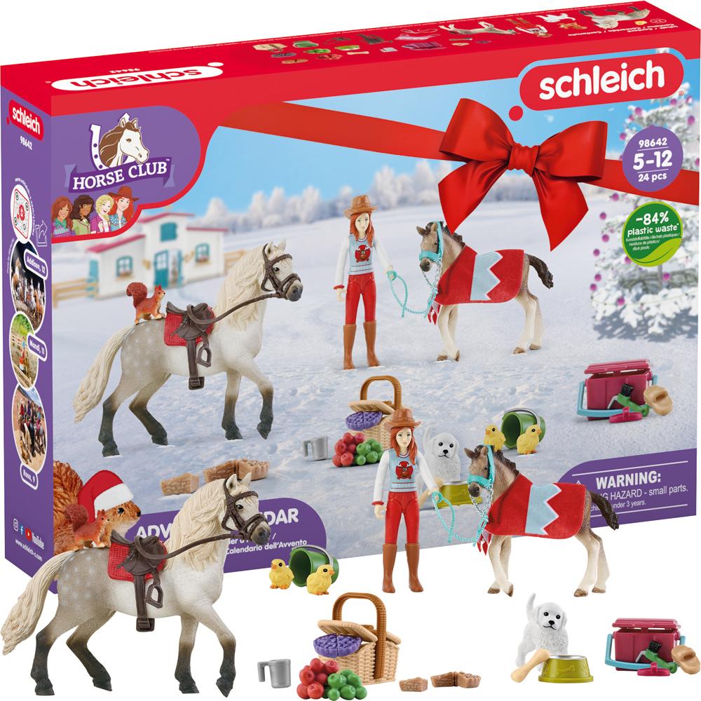 Schleich Horse Club Advent Calendar 2022 with Animal Figures & Accessories 5+ 98642
