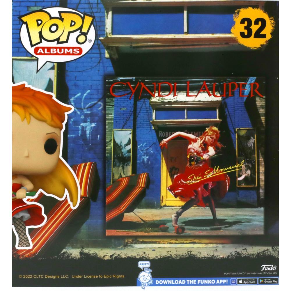 Funko Pop! Albums - Cyndi Lauper - She's So Unusual #32