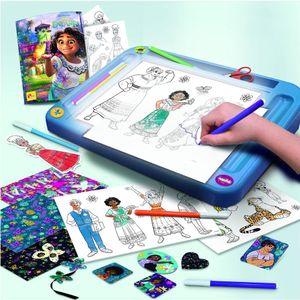 View 3 Disney Encanto Drawing School with Light Table Stationery and Activities Age 5+ 98255