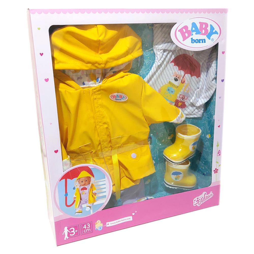 Baby Born Deluxe Rain Outfit 43cm Set 828137