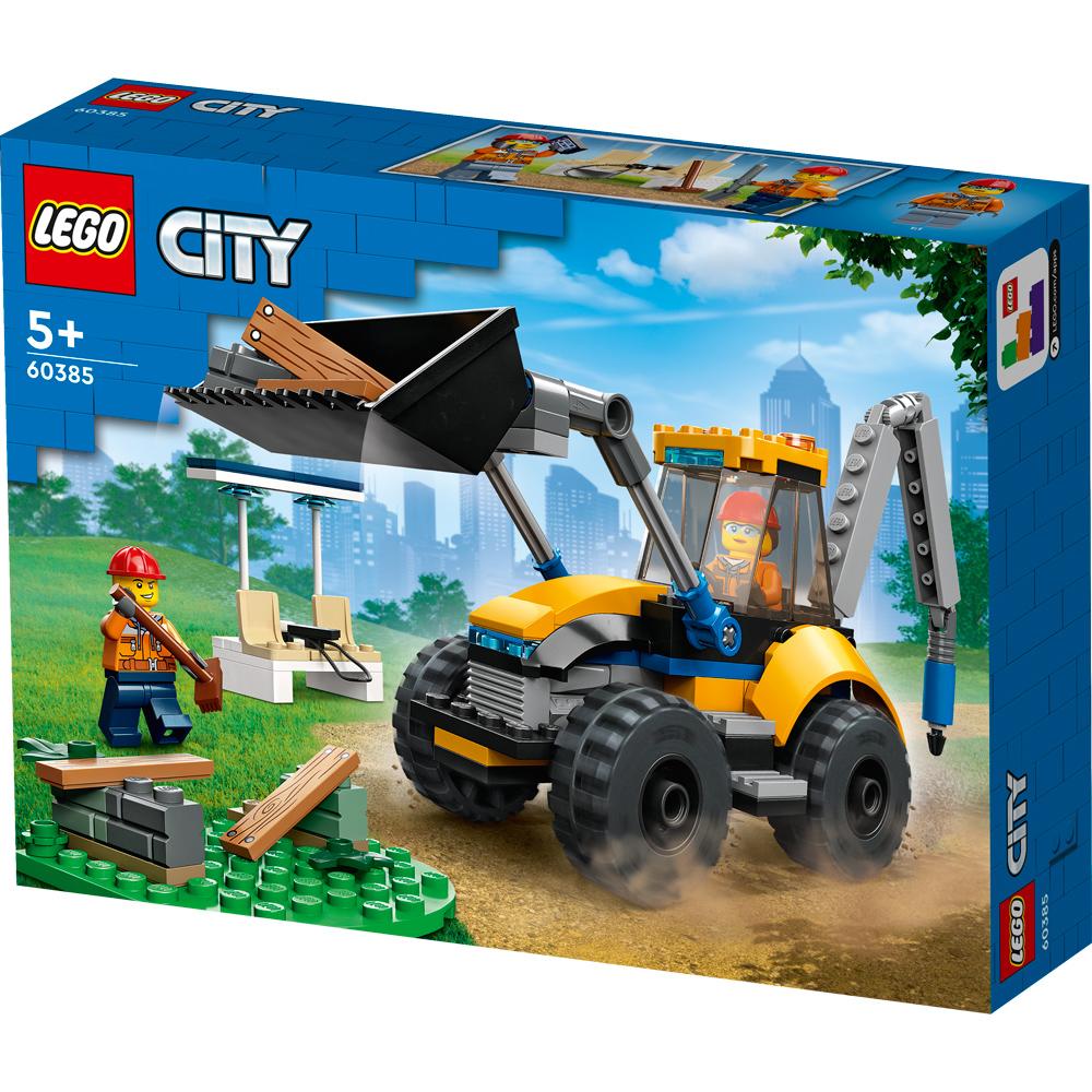 LEGO City Construction Digger Building Set Toy 148 Piece for Ages 5+ 60385