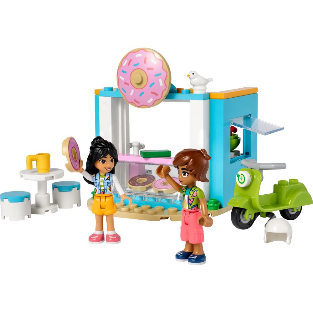 View 2 LEGO Friends Doughnut Shop Building Set Toy 63 Piece for Ages 4+ 41723