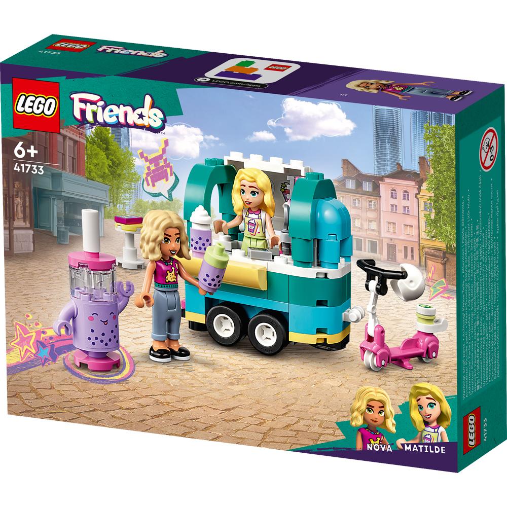 LEGO Friends Mobile Bubble Tea Shop Building Set Toy 109 Piece for Ages 6+ 41733