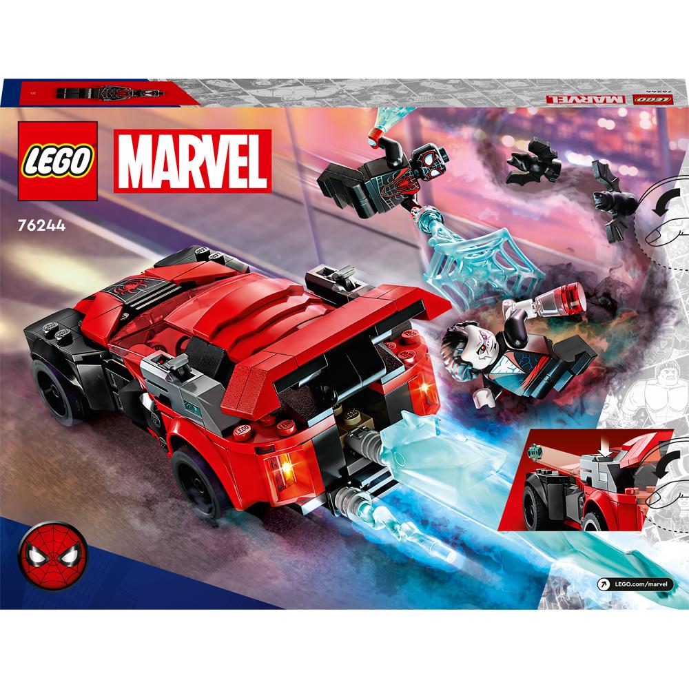 View 4 LEGO Marvel Miles Morales vs. Morbius Super Heroes Building Set Toy 220 Piece 76244