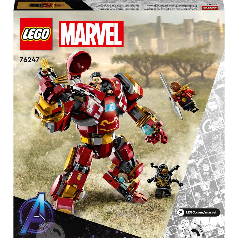 View 4 LEGO Marvel The Hulkbuster The Battle of Wakanda Super Hero Building Set 76247