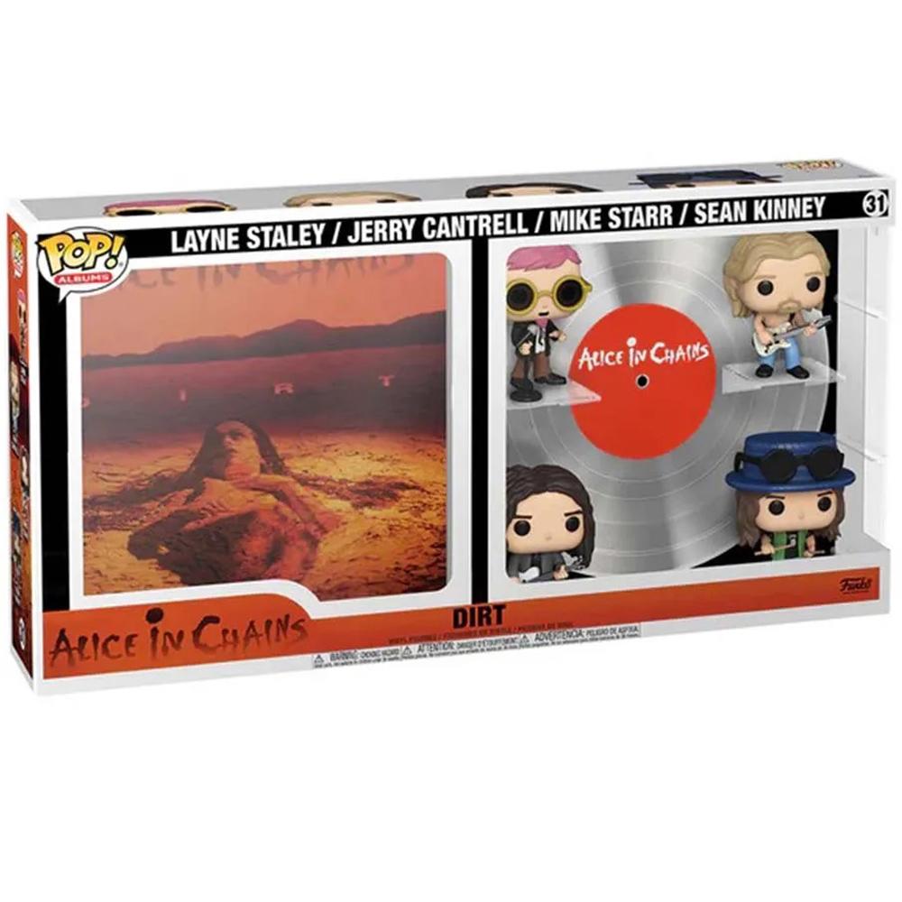 Funko POP! Albums Dirt Alice in Chains AIC 4 Vinyl Figure Set 31 Special Edition 61440