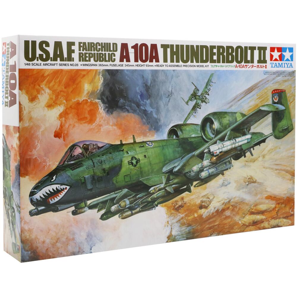 Tamiya U.S.A.F A-10A Thunderbolt II Model Kit Scale 1:48 61028