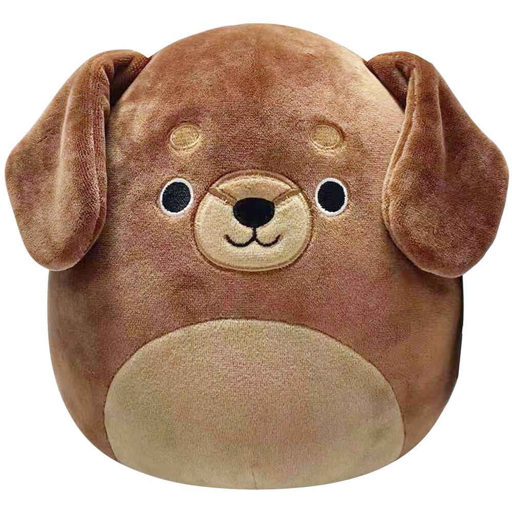 Squishmallows 7.5-Inch Flaxy The Dachshund Plush - Add Flaxy to Your Squad,  Ultrasoft Stuffed Animal Medium-Sized Plush Toy, Official Kelly Toy Plush