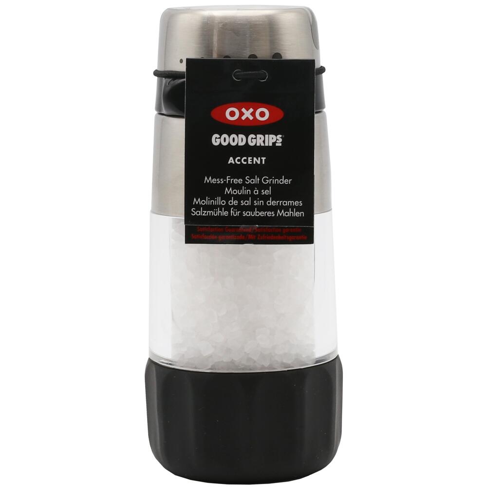 Oxo Good Grips Salt Grinder with Sea Salt Accent Mess-Free 1140600V3UK