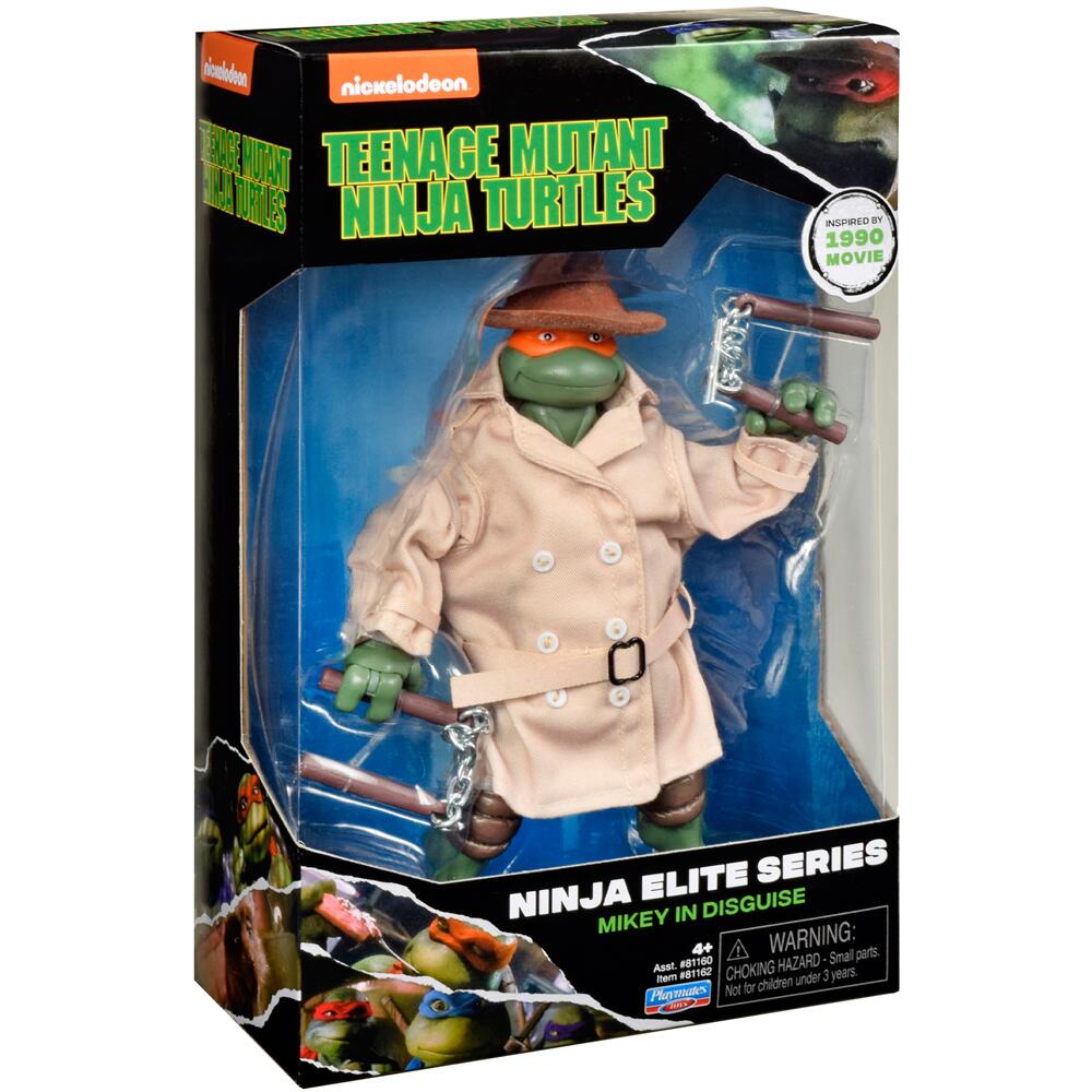 Teenage Mutant Ninja Turtles Elite Series Character Figure MICHELANGELO IN DISGUISE 81162