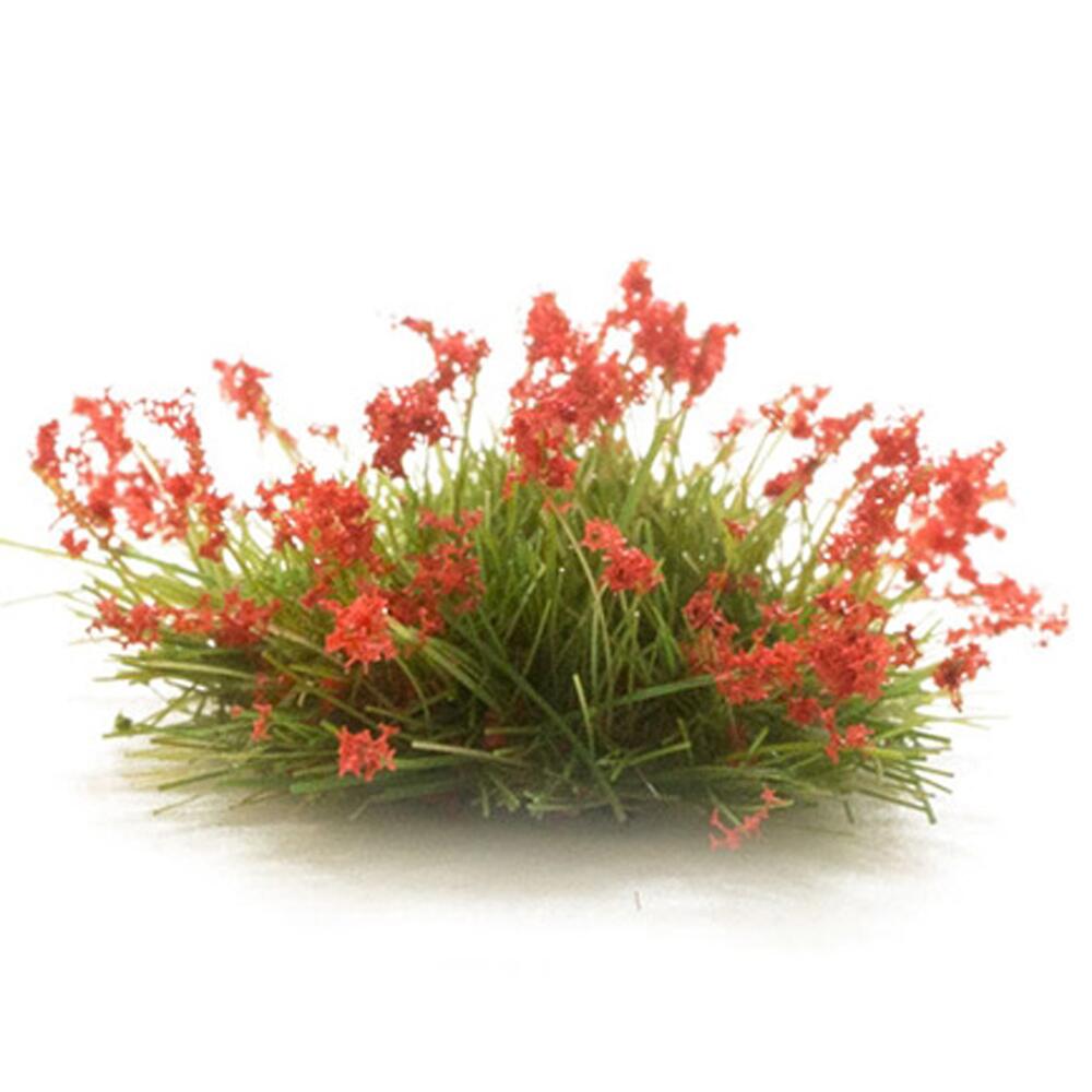 All Game Terrain Peel N Plant Tufts Wargaming Scenery Red Flowers 21 Piece