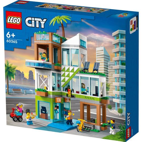 LEGO City Apartment Building 688 Piece Set 60365  for Ages 6+ 60365