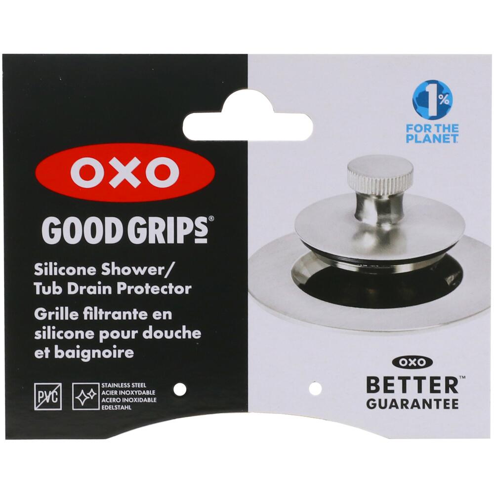 OXO Good Grips Silicone Shower and Bath Plughole Drain Protector