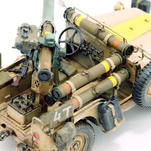 View 4 AFV Club M38A1 CJ-5 Orev IDF 4x4 AF35S97 Military Vehicle Model Kit Scale 1/35 AF35S97