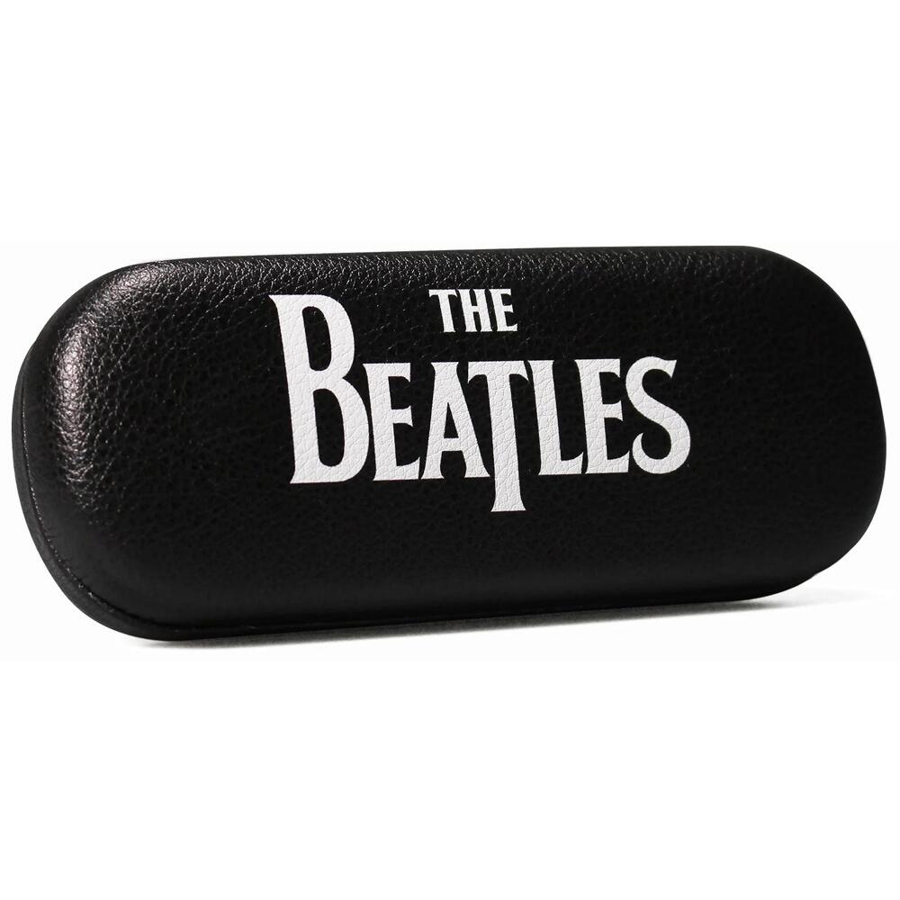 The Beatles Glasses Case Black with Microfibre Cloth GLSCBTS03