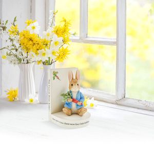 View 4 Beatrix Potter Peter Rabbit Cast Stone Bookend A31059