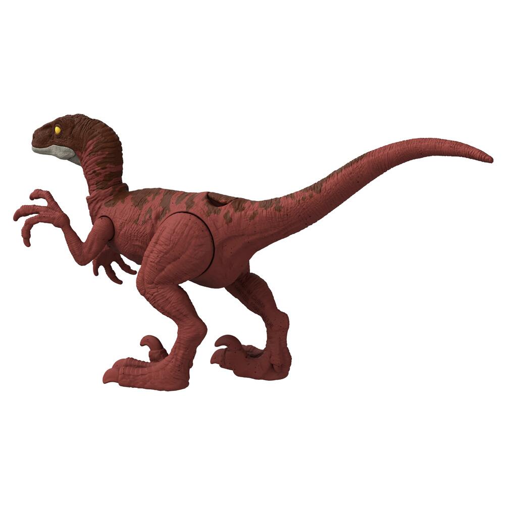Jurassic World Dominion Ferocious Pack RED VELOCIRAPTOR Figure