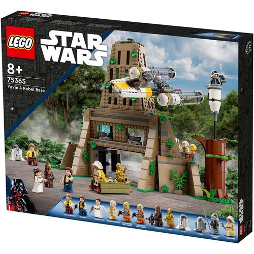 LEGO Star Wars Yavin 4 Rebel Base 1066 Piece Building Set 75365 75365
