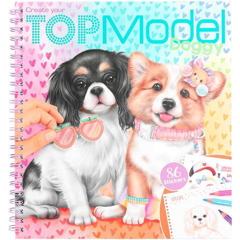 Depesche Create Your TOPModel Doggy Colouring Book 12164_A