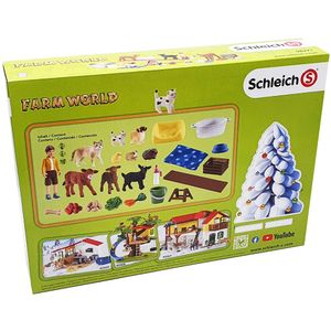View 3 Schleich Farm World Advent Calendar with Animal Figures and Accessories 98271