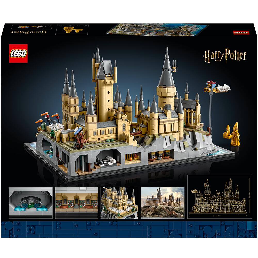 LEGO Harry Potter Hogwarts Castle and Grounds 76419 Building Set, Gift Idea  for Adults, Collectible Harry Potter Playset, Recreate Iconic Scenes from