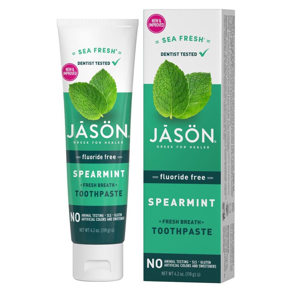 Jason SEA FRESH SPEARMINT FRESH BREATH Toothpaste 119g 1 PACK 0423-SINGLE