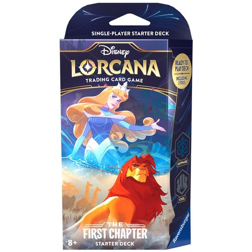 Disney Lorcana TCG The First Chapter Starter Deck A STEADFAST STRATEGY 98168