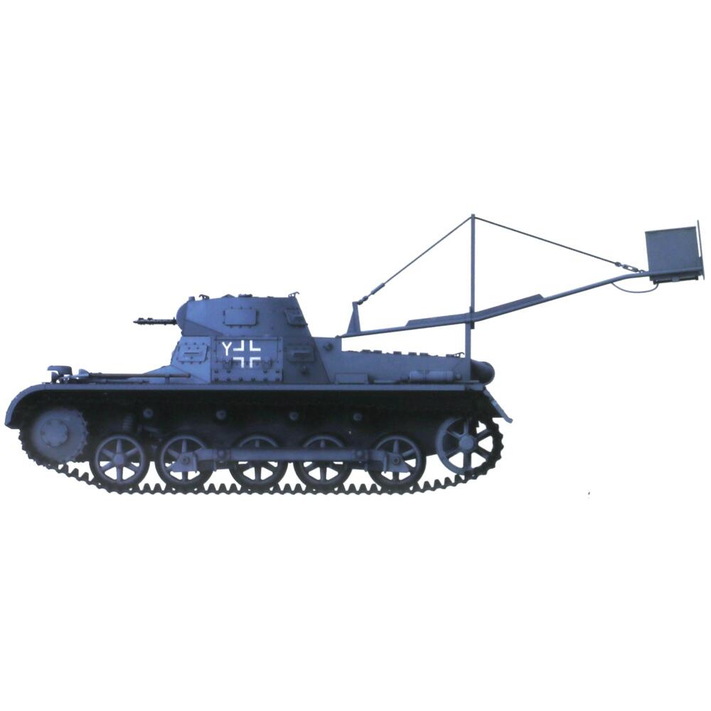 Takom Pz.Kpfw.I Ausf.B Abwurfvorrichtung Model Kit Scale 1/16