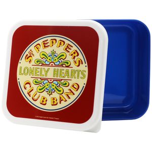 View 3 The Beatles Sgt. Pepper Snack Boxes Set of 3 LBOX3BTS01