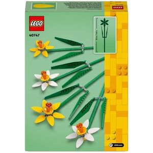 View 3 LEGO Icons Daffodils Flowers Building Set 40747