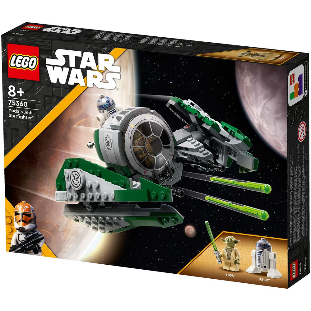 LEGO Star Wars Yoda's Jedi Starfighter Building Set 75360 Ages 8+