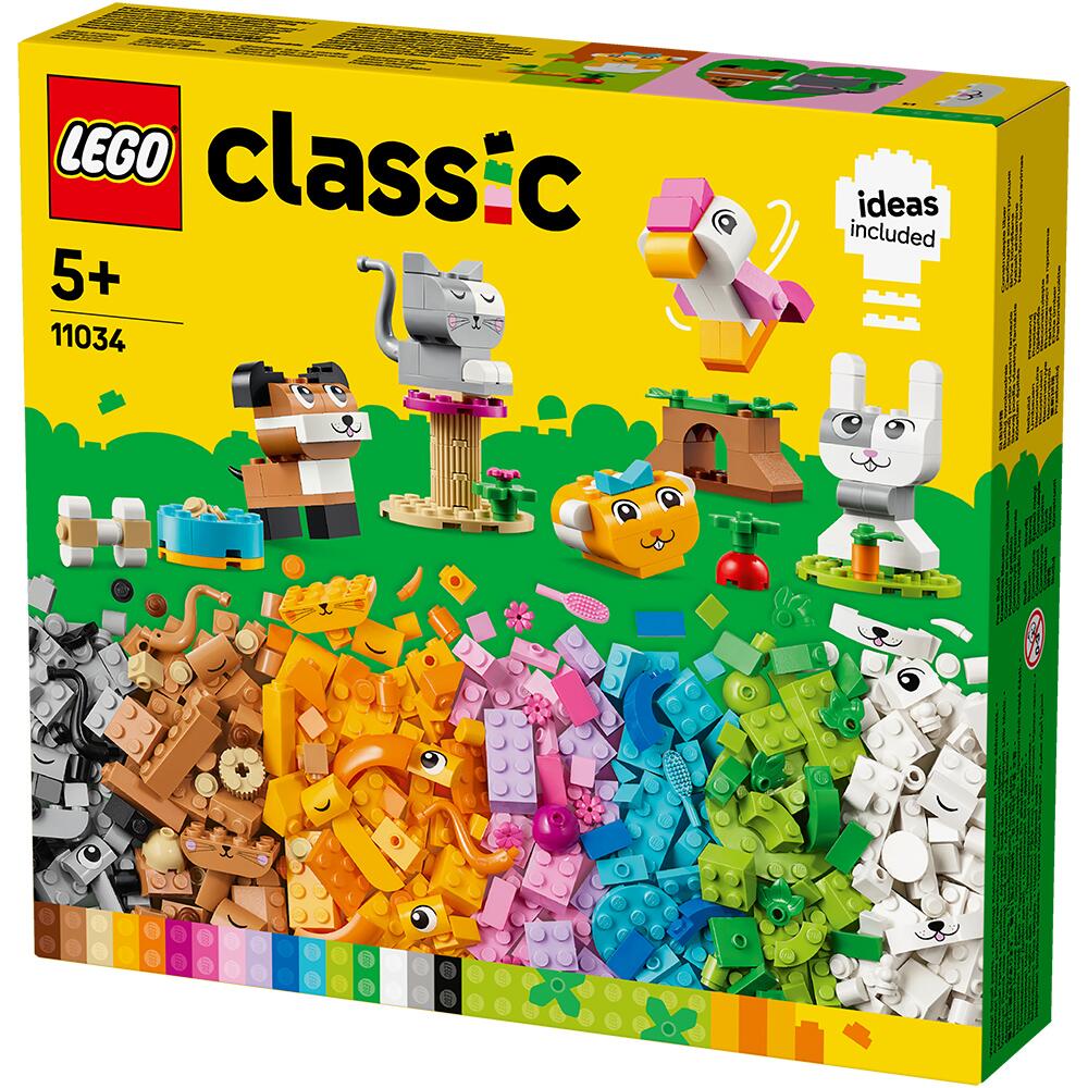 LEGO Classic Creative Pets Building Set 11034 for Ages 5+