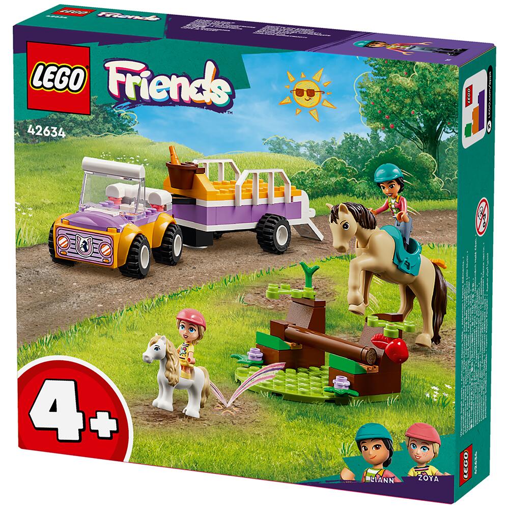 LEGO Friends Horse and Pony Trailer Building Set 42634 L42634