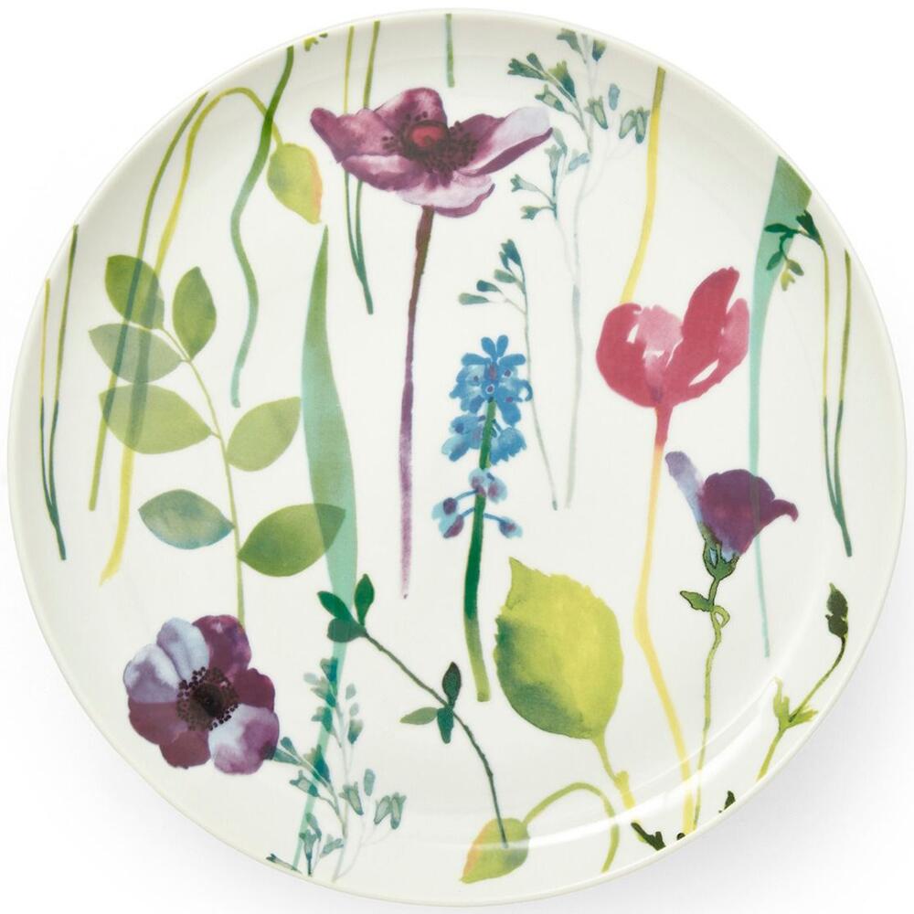 Portmeirion Water Garden Porcelain Single Tier Cake Stand