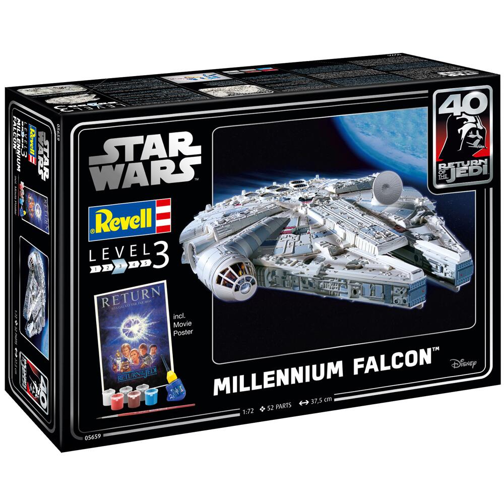 Revell Star Wars Millennium Falcon Model Kit Scale 1:72 05659