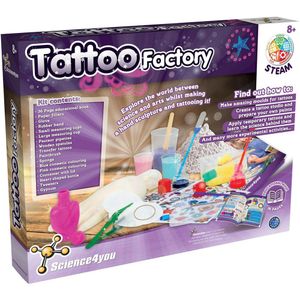 View 3 Science4You Tattoo Factory STEAM Educational Set 80002223