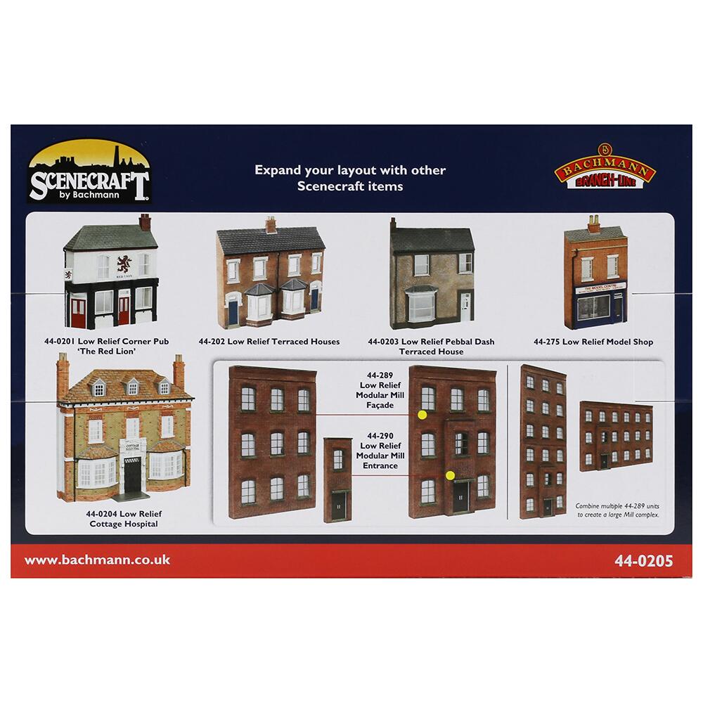 Low Relief Victorian Factory Front Low Relief Victorian Factory Front