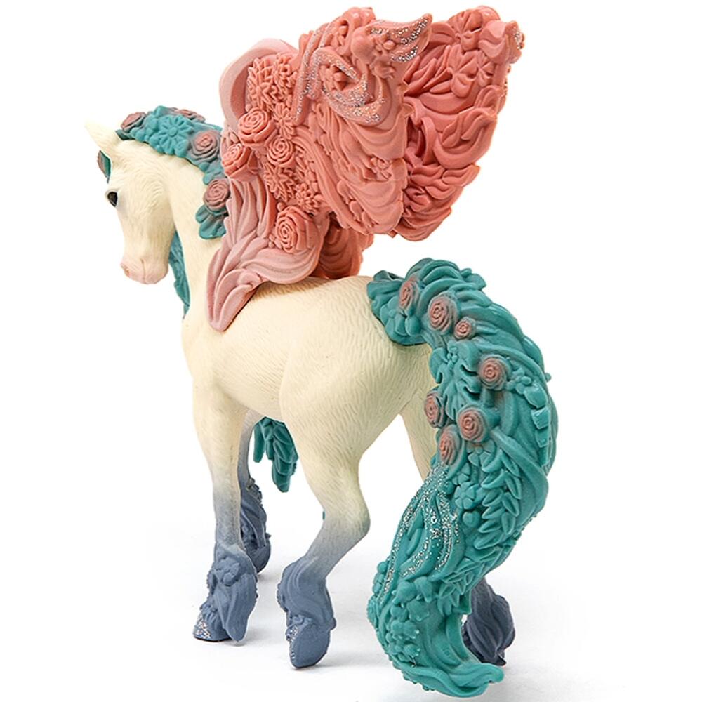  Schleich Bayala Flower Pegasus Fantasy Horse Animal Figure for Ages 5+ Bildidee 