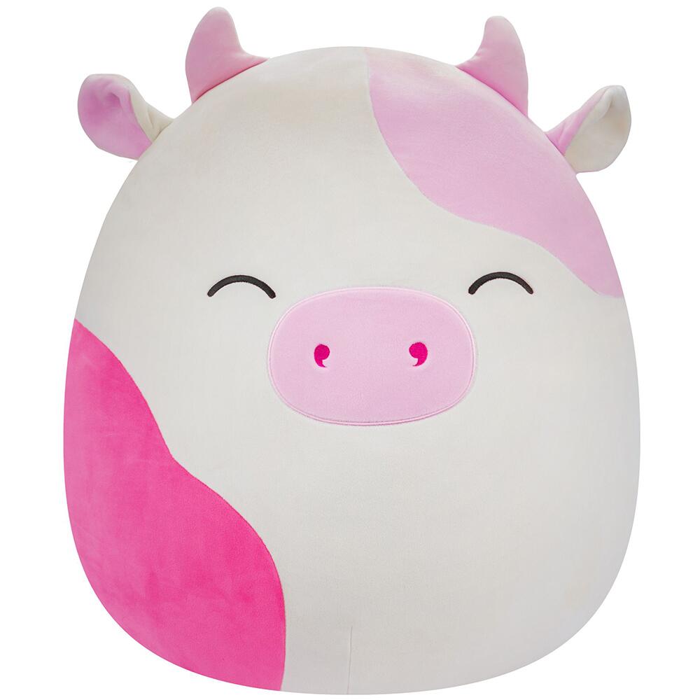 Squishmallows Caedyn the Pink Spotted Cow 16 Inch Soft Toy