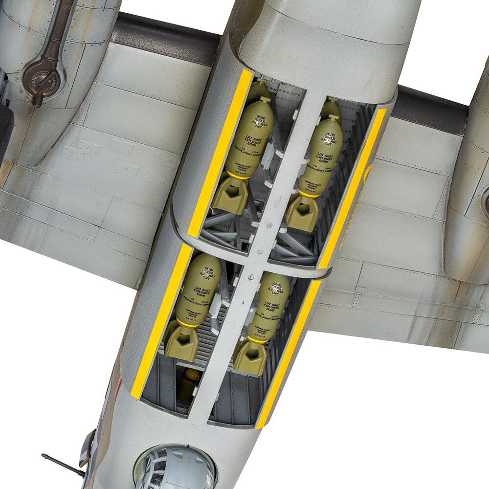 thumbnail interactive-video image 1 of Airfix 1:72 Scale Consolidated B-24H Liberator Plastic Model Kit A09010 1 of 4