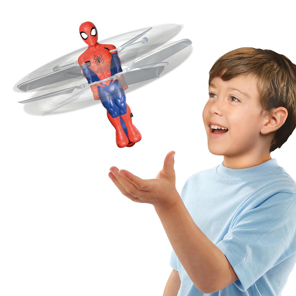 Flying Heroes Marvel Hover N Spin Spider Man Toy