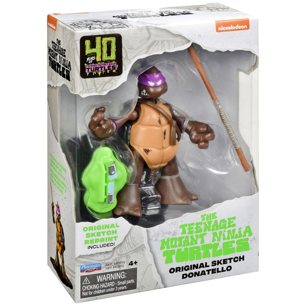 Teenage Mutant Ninja Turtles Original Sketch Action Figure DONATELLO