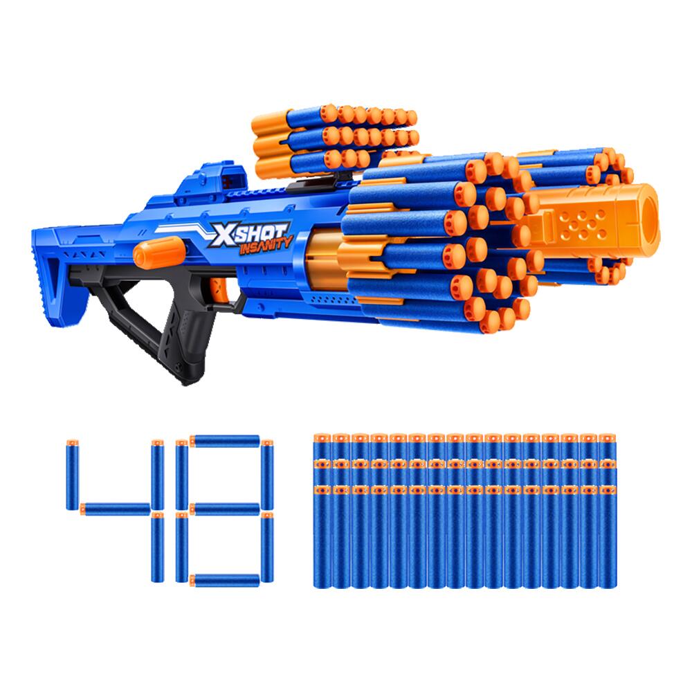 Zuru X SHOT Insanity Bezerko Dart Blaster with 48 Foam Darts