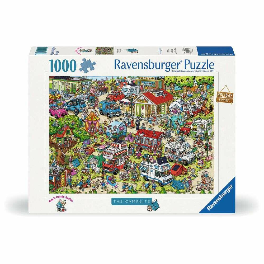 Ravensburger Ray's Comic Series The Campsite 1000 Piece Jigsaw Puzzle 12000721