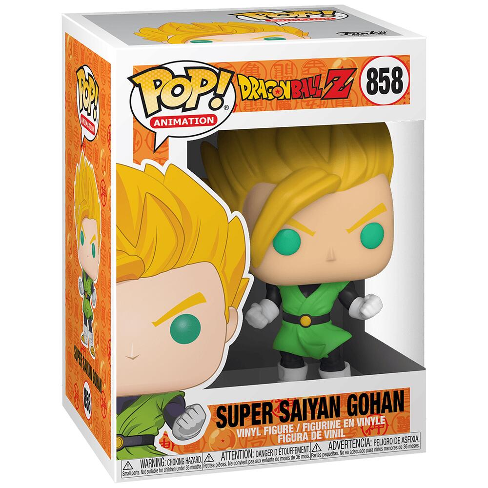 Funko POP! Animation Dragon Ball Z SUPER SAIYAN GOHAN Vinyl Figure 858