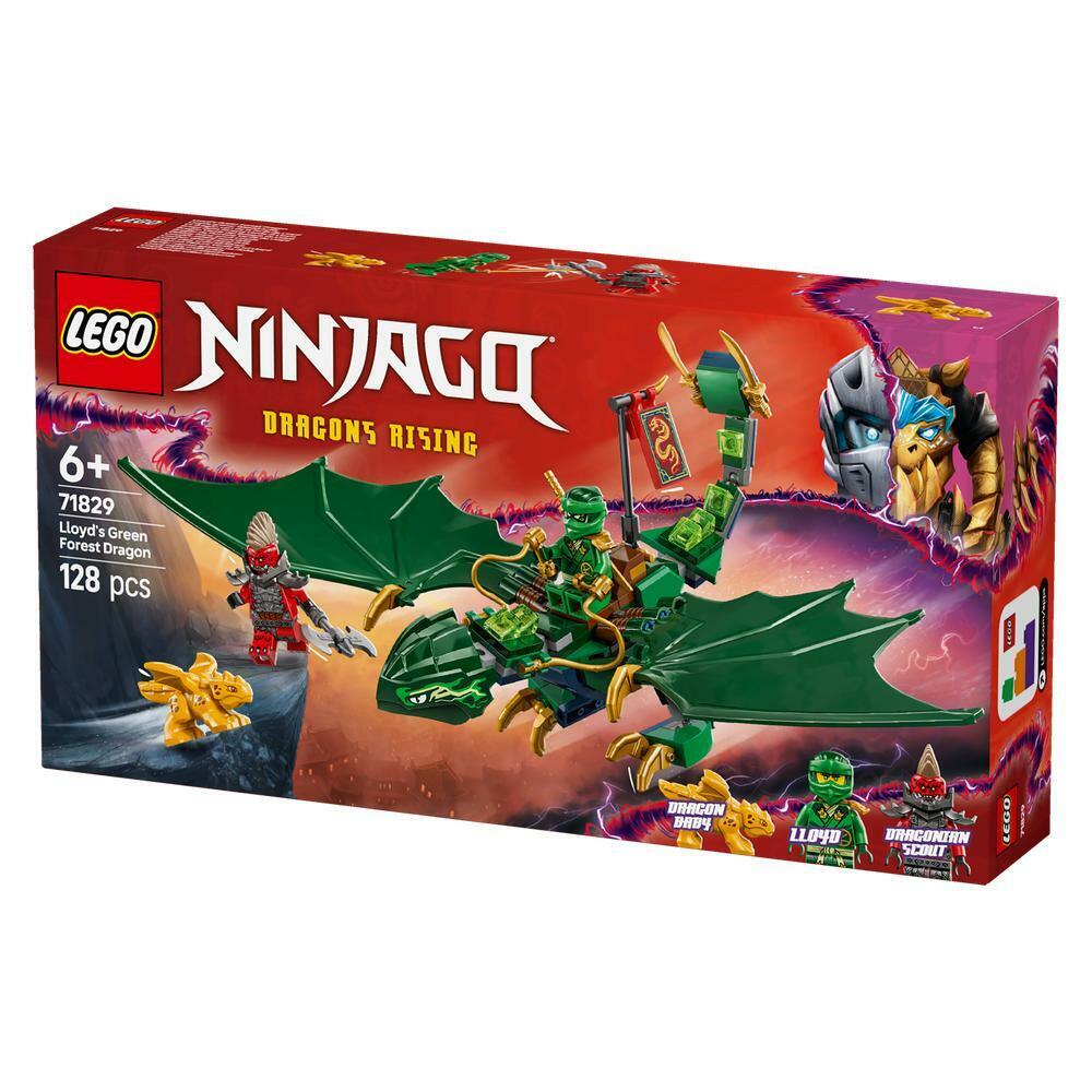 LEGO NINJAGO Lloyd's Green Forest Dragon Set 71829 6526900