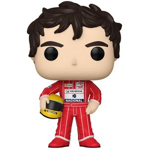 View 2 Funko POP! Racing Ayrton Senna Red Suit Vinyl Figure 11 86180