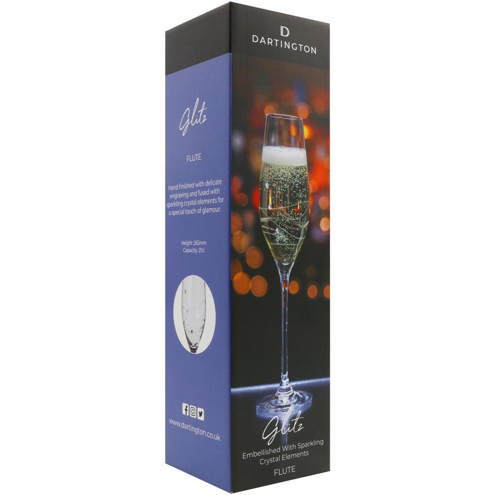 Dartington Glitz Champagne Flute ST2734/5/N